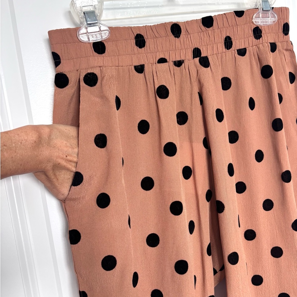 NWT Beach Riot Avery Polka Dot Pants Euro Summer Parisian Chic Revolve Cover up - Picture 9 of 13